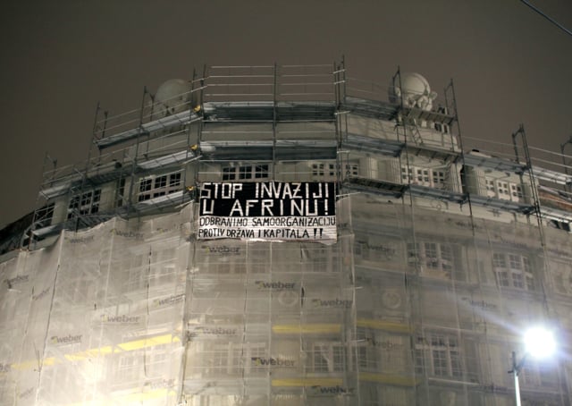 Od Beograda do Afrina NO PASARAN!