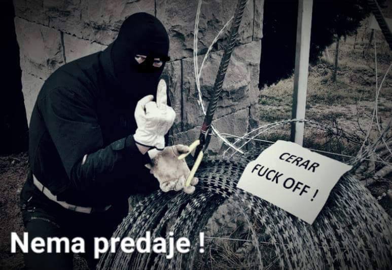 SLOVENSKO-HRVATSKI POKRET OTPORA Tko su maskirani fantomi koji pod okriljem noći u gerilskim akcijama režu i uklanjaju zloglasnu žilet-žicu?